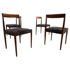 Lübke Teak Dining Chairs Set of 4, 1960