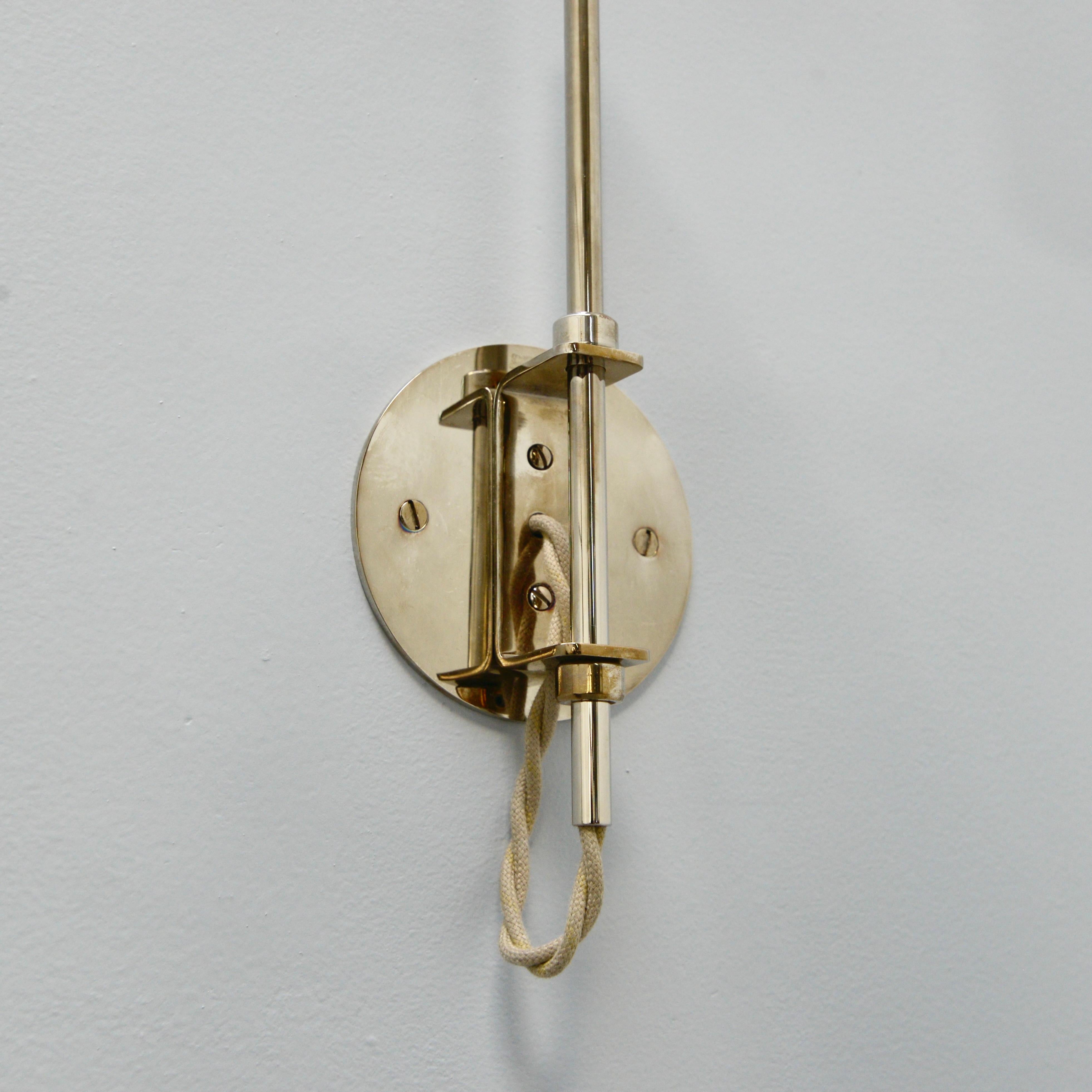 Mid-Century moderno LUbrary Sconce AS in vendita