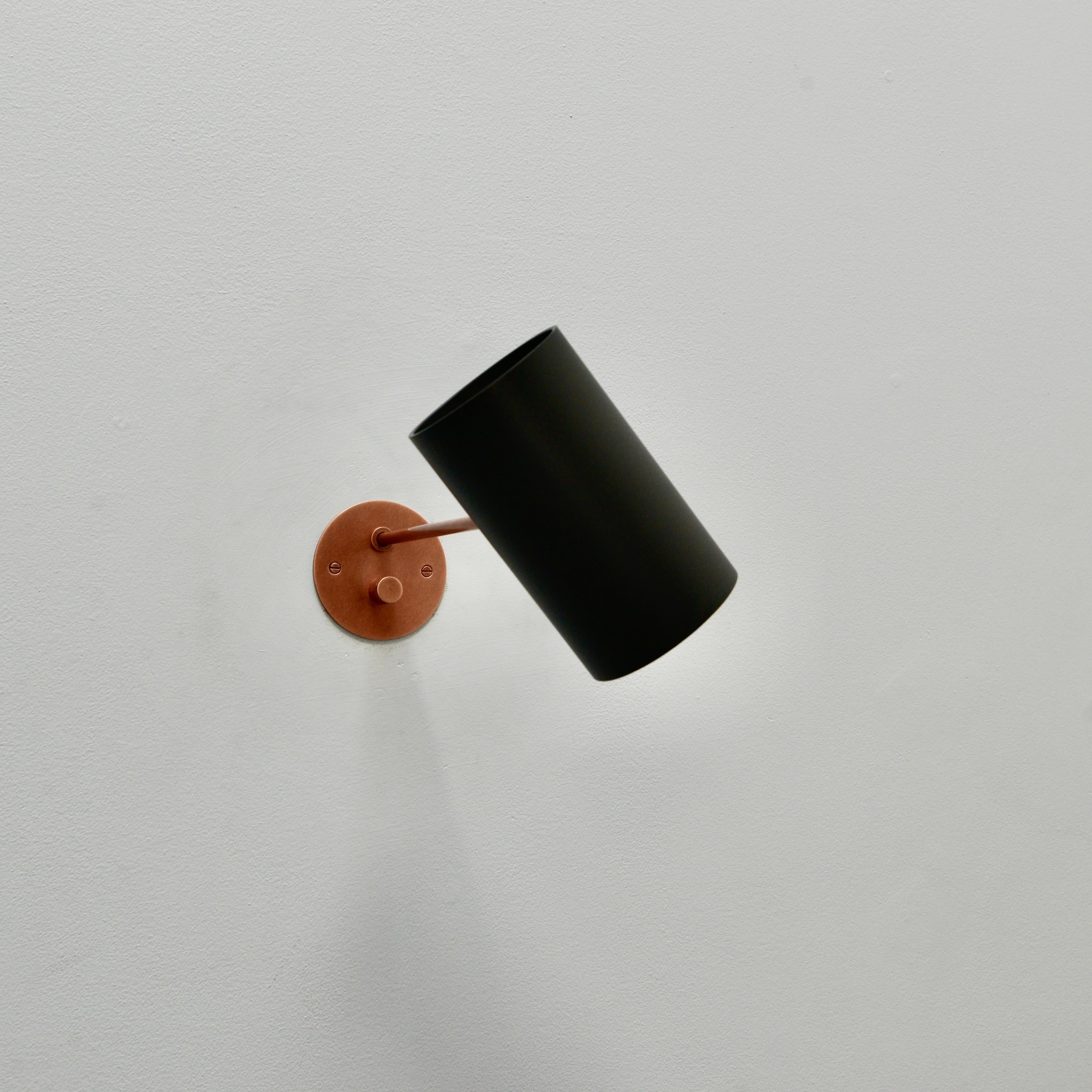 LUbular BLK-CP Sconce by Lumfardo Luminaires For Sale 5