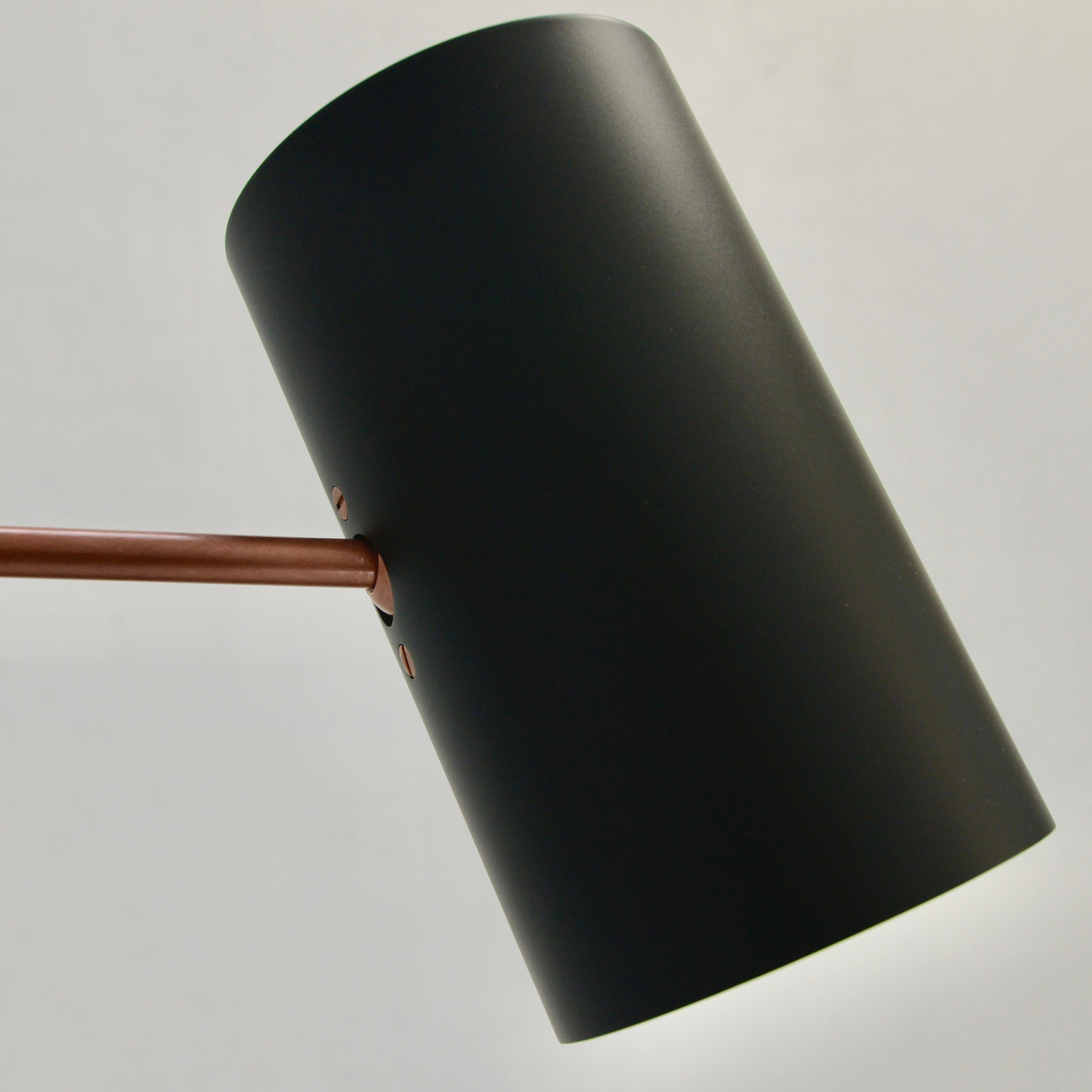 LUbular BLK-CP Sconce by Lumfardo Luminaires In New Condition For Sale In Los Angeles, CA