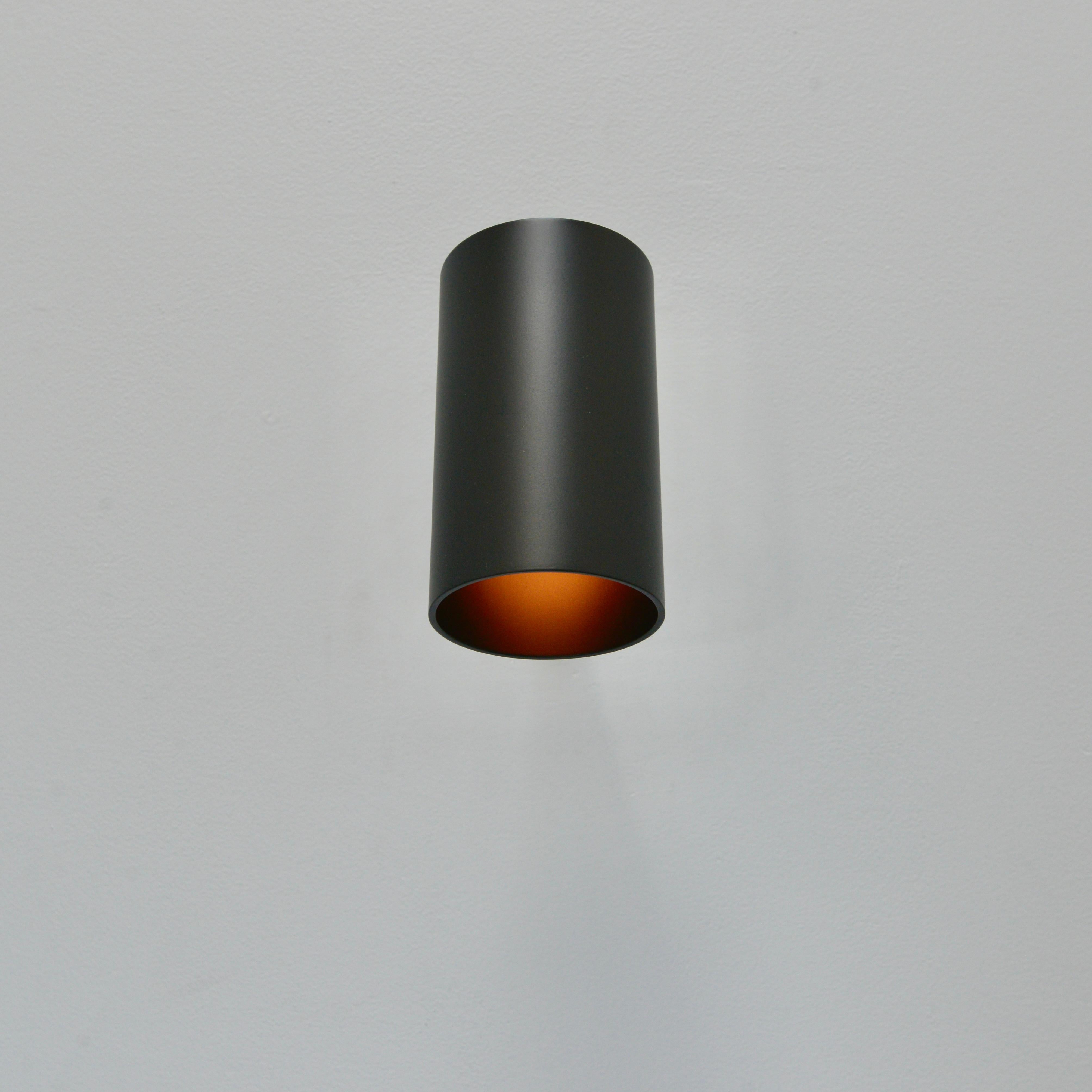 LUbular BLK-CP Sconce by Lumfardo Luminaires For Sale 1