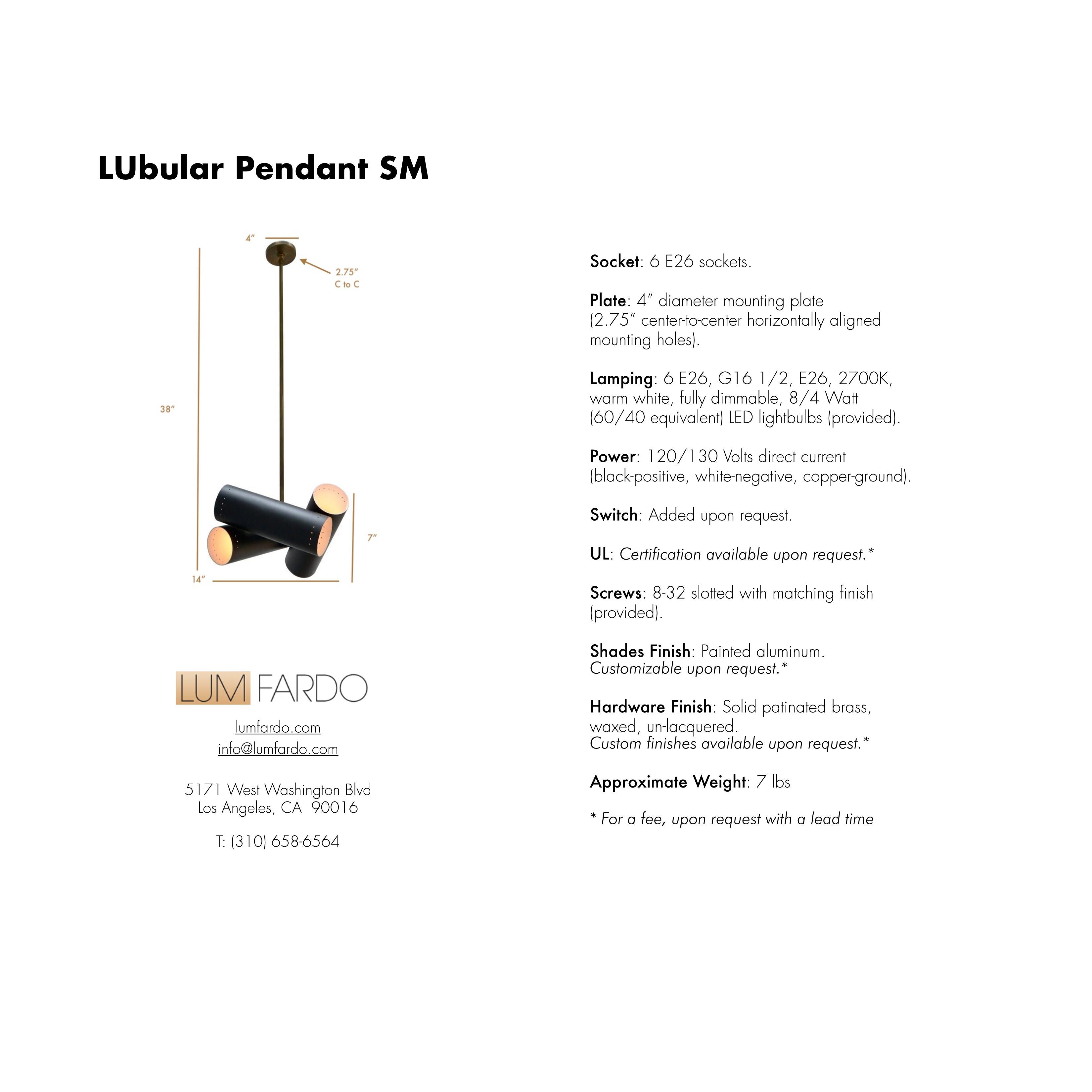 LUbular Pendant SM For Sale 1