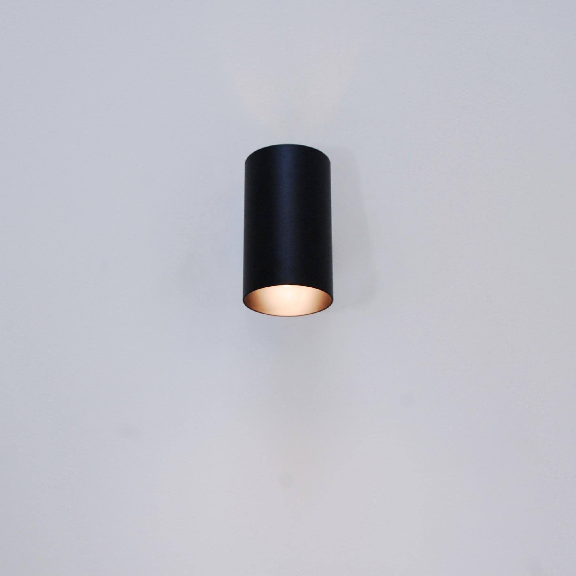 LUbular Sconce 'BLK' For Sale 3