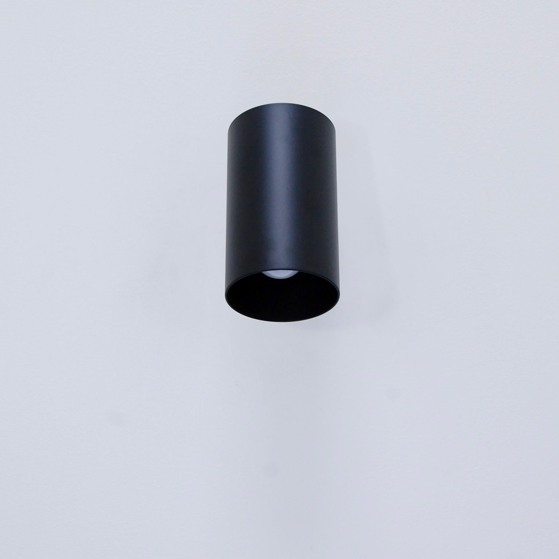 LUbular Sconce 'BLK' In New Condition For Sale In Los Angeles, CA