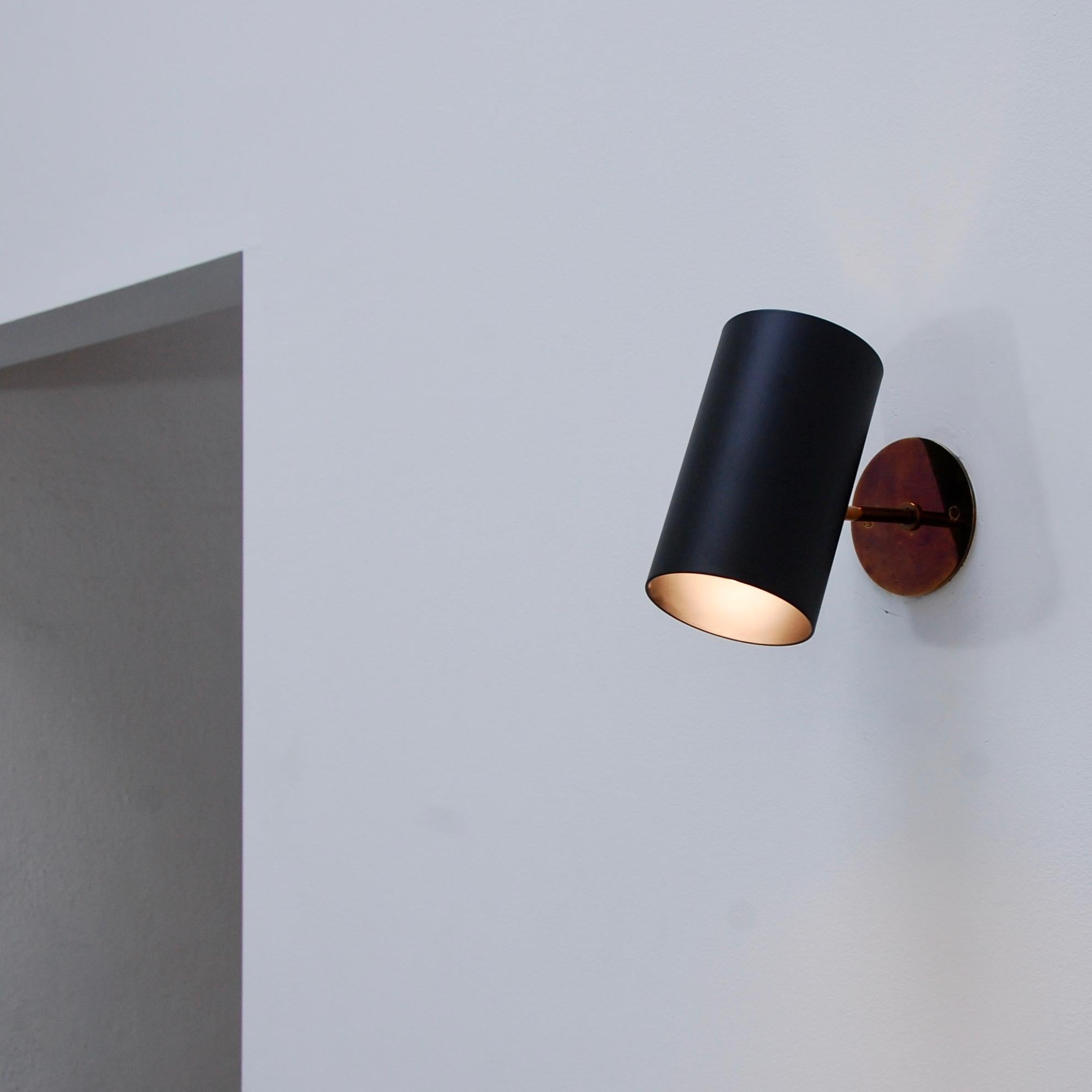 LUbular Sconce 'BLK' For Sale 2