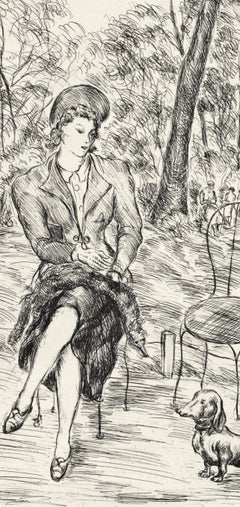 Jardins de Paris, A La gloire à Paris, Luc-Albert Moreau