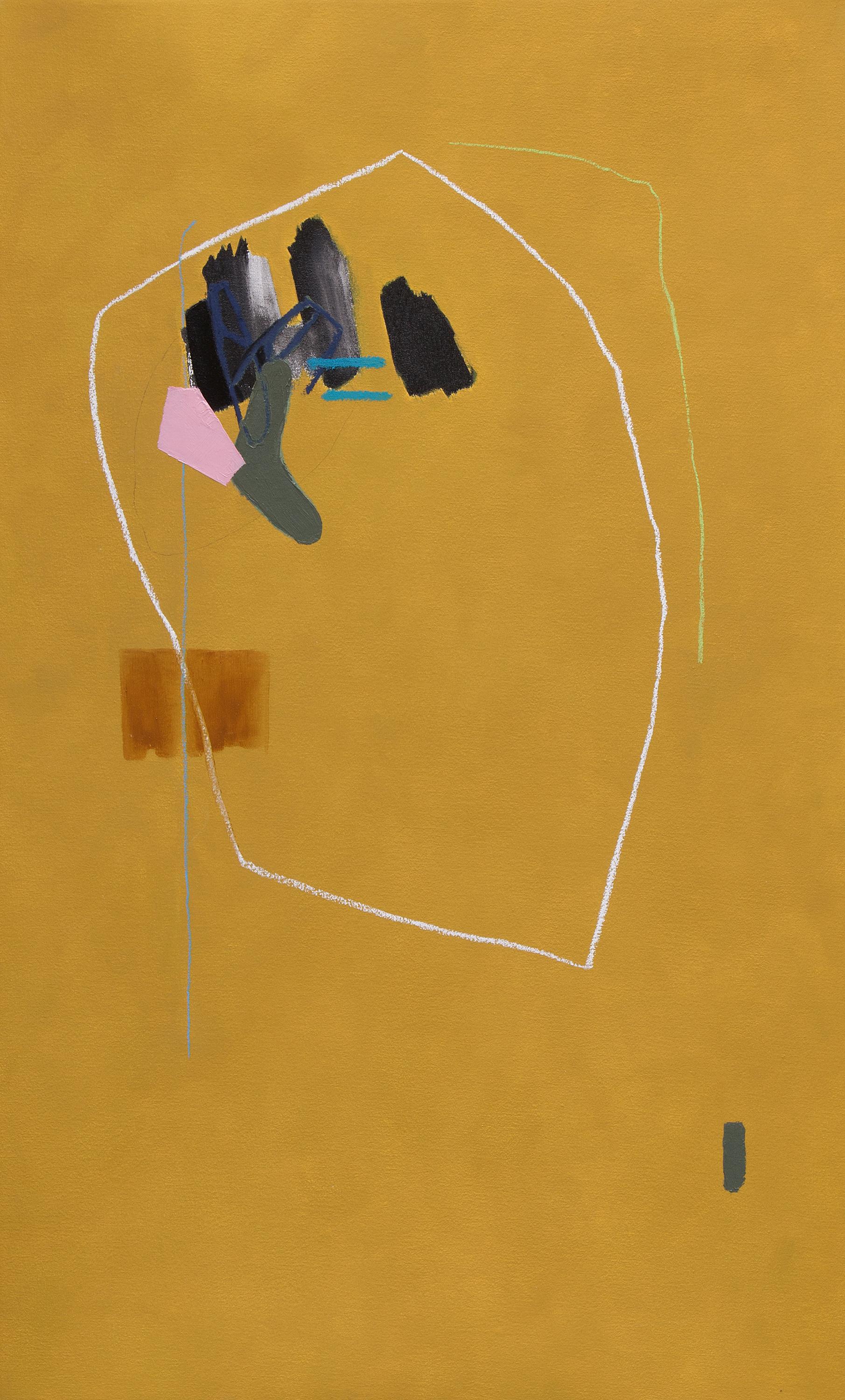 Abstract Painting Luc Bernard - Connectivité n° 23
