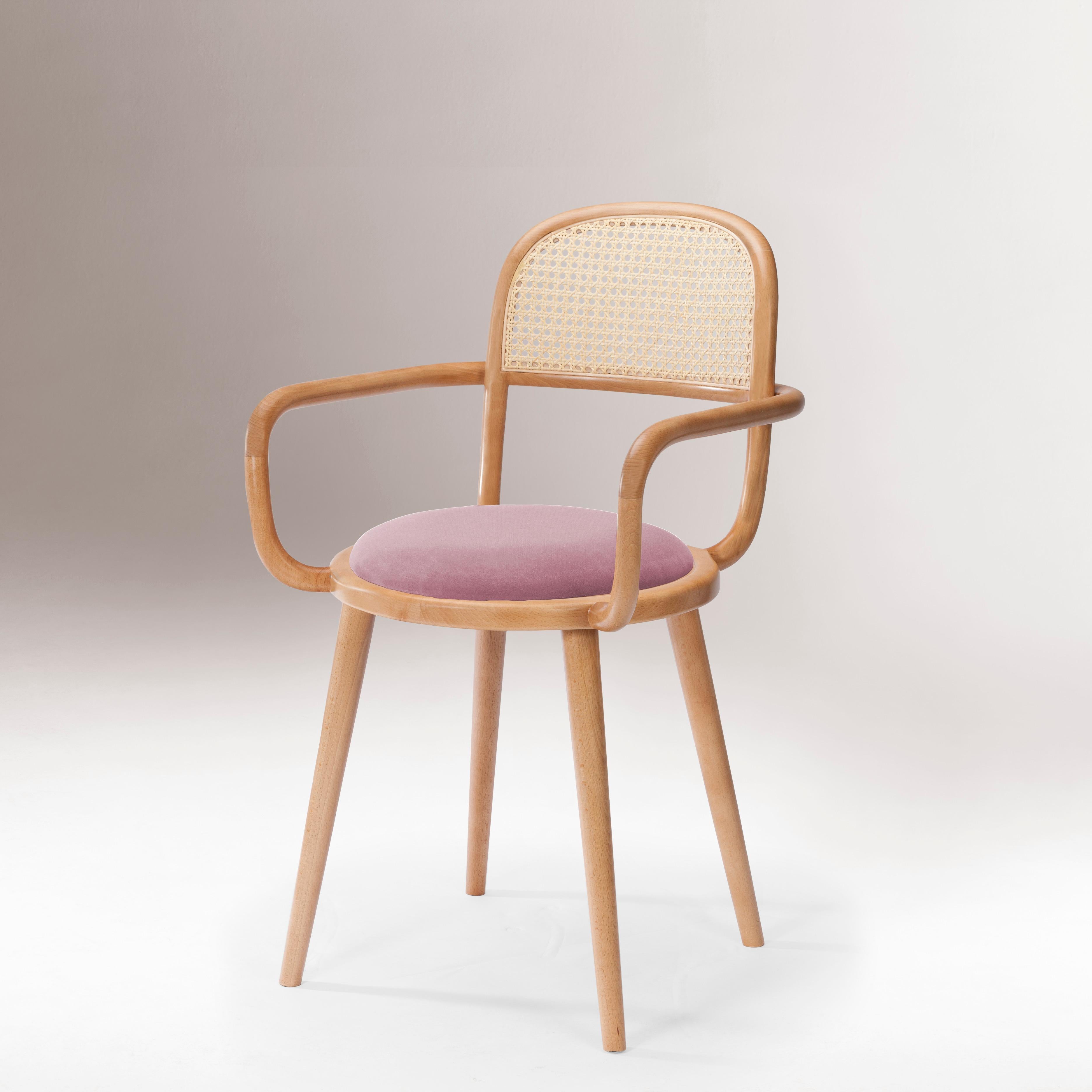 Luc Chair Upholstered Seat For Sale 8