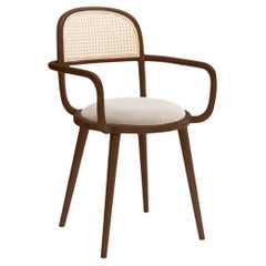 Luc Dining Chair with Beech Ash-056-1 and Boucle Snow