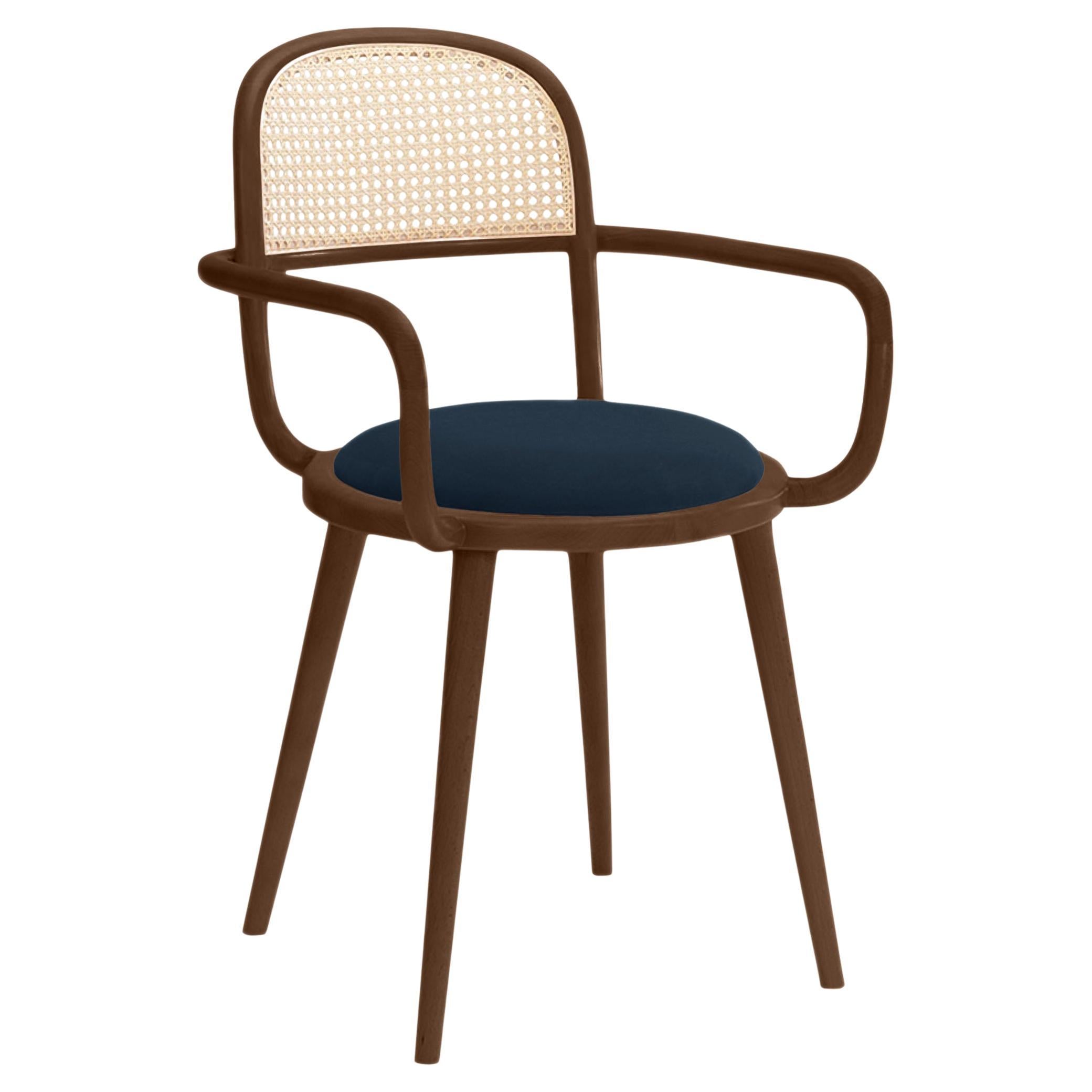 Luc Dining Chair with Beech Ash-056-1 and Paris Black For Sale