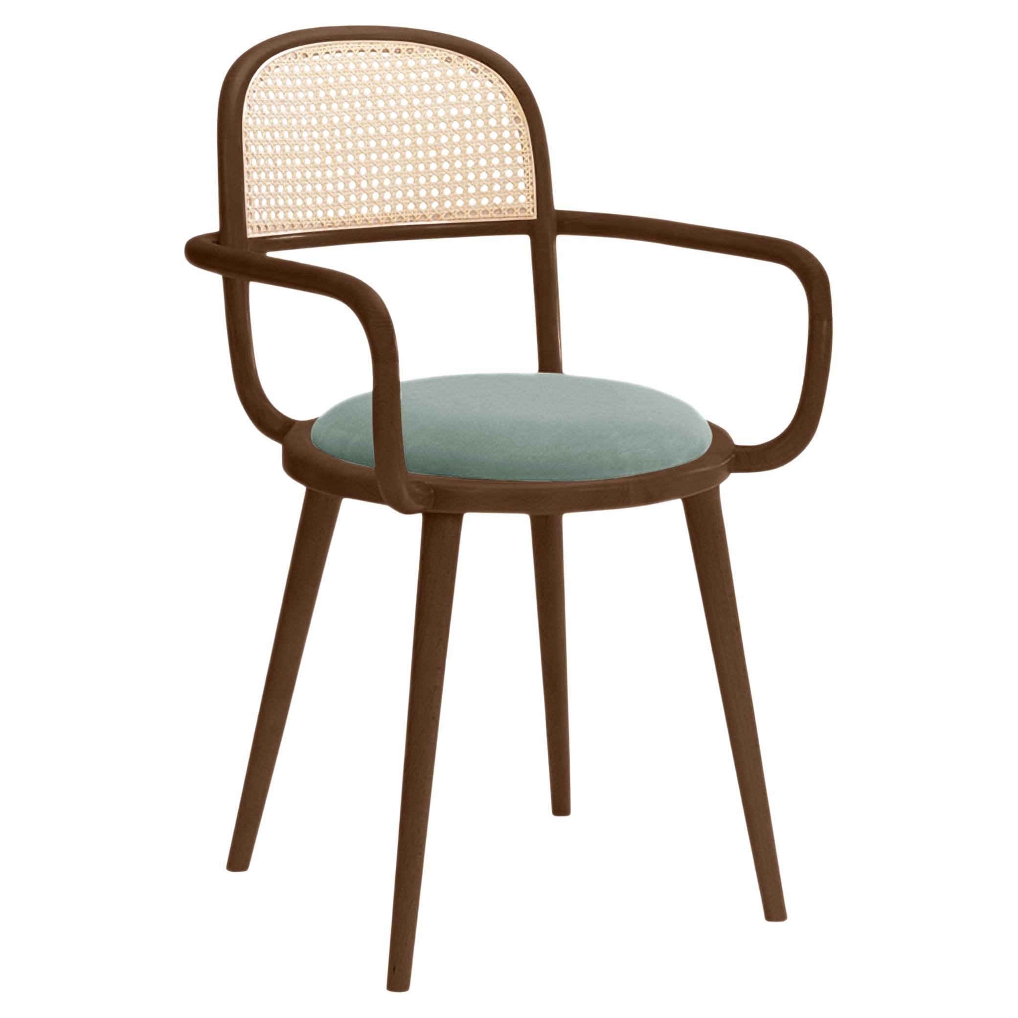Silla de Comedor Luc con Haya Fresno-056-1 y Liso 60
