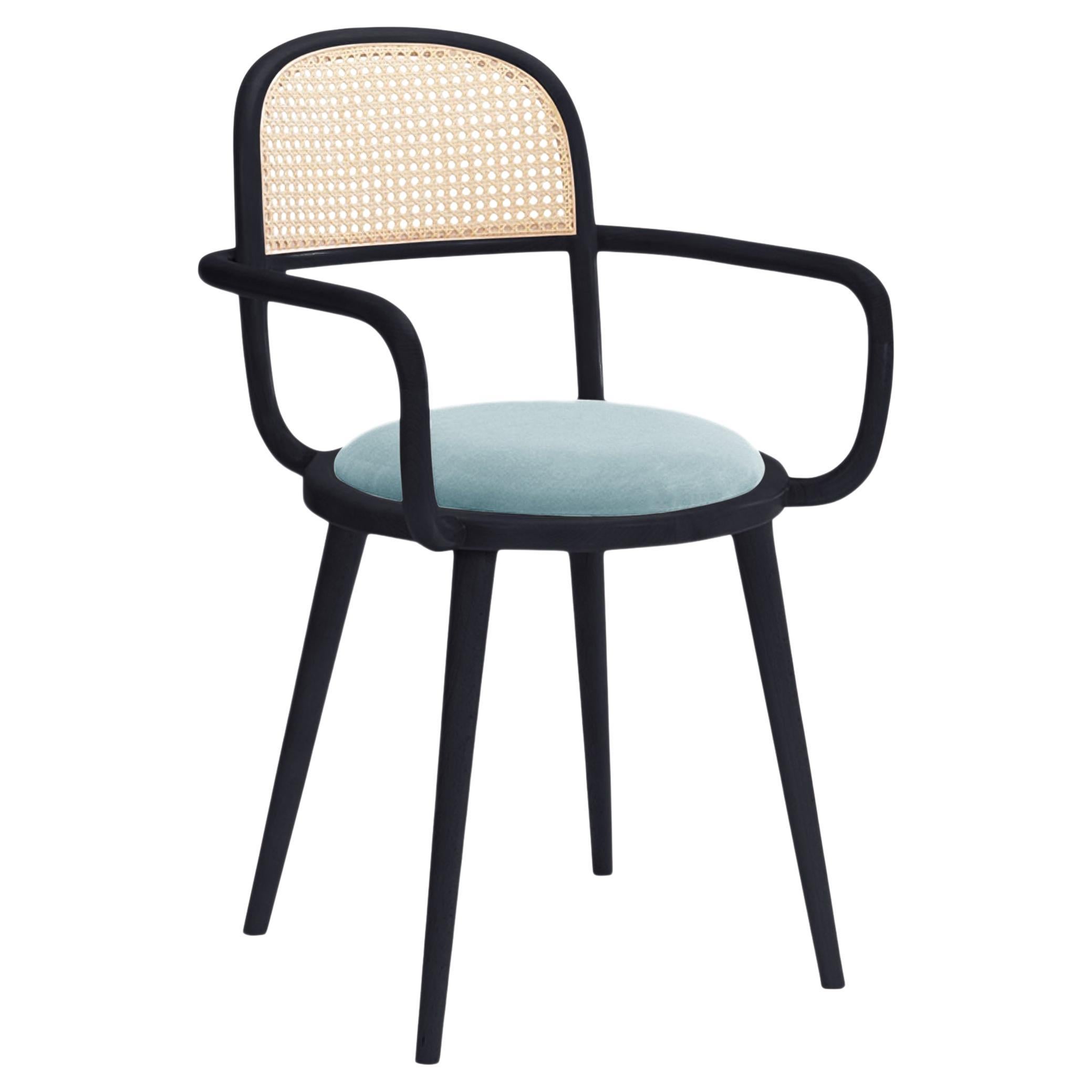Luc Dining Chair with Beech Ash-056-5 and Paris Safira