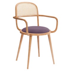 Luc Dining Chair with Natural Oak and Paris Lavanda