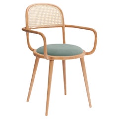 Sedia da pranzo Luc con Oak naturale e liscio 60