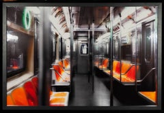 Subway 3516, Fotografia, colore arancione