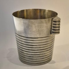 Luc Lanel, Champagner-/Weinkühler, Christofle, Frankreich 1930er Jahre.