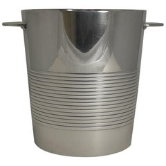 Luc Lanel for Christofle, Champagne Bucket or Wine Cooler, Vulcan, circa 1940