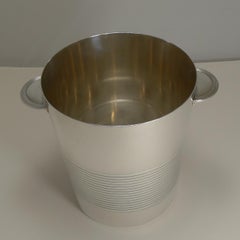 Luc Lanel for Christofle, Champagne Bucket or Wine Cooler, Vulcan, circa 1940
