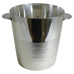 Luc Lanel for Christofle, Champagne Bucket / Wine Cooler, Vulcan, circa 1940