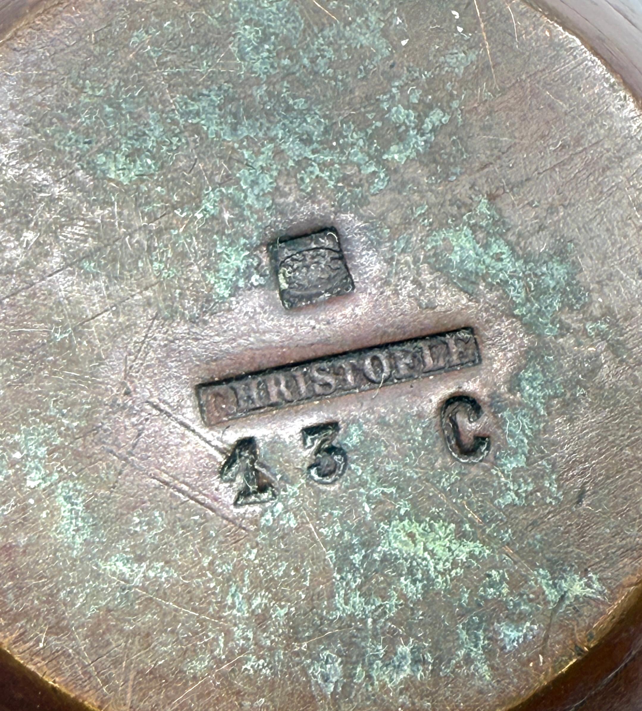 Vaso Dinanderie Luc Lanel per Christofle in vendita 3