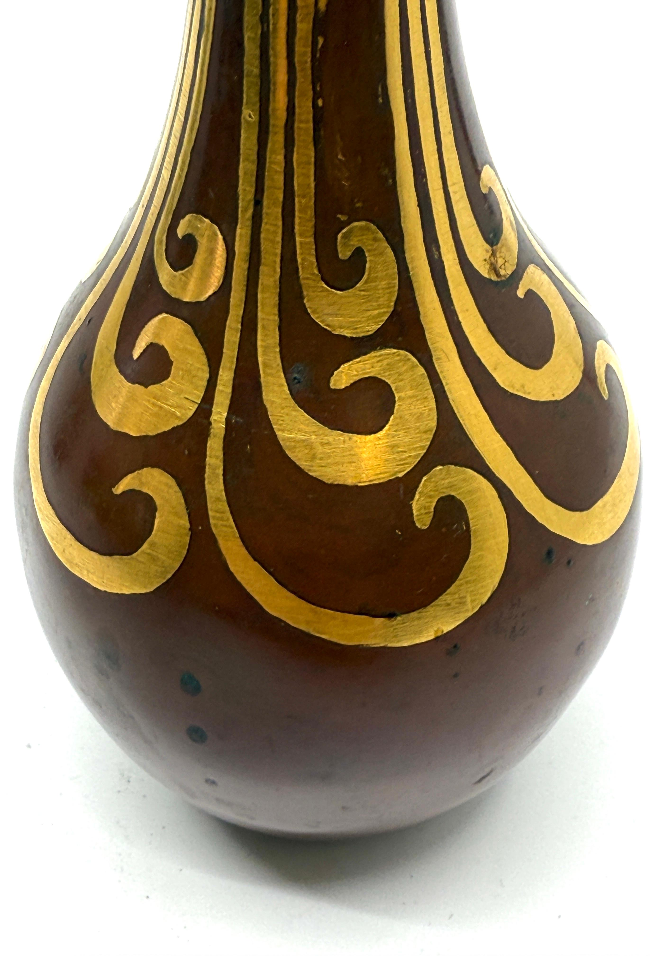 Vaso Dinanderie Luc Lanel per Christofle in vendita 7