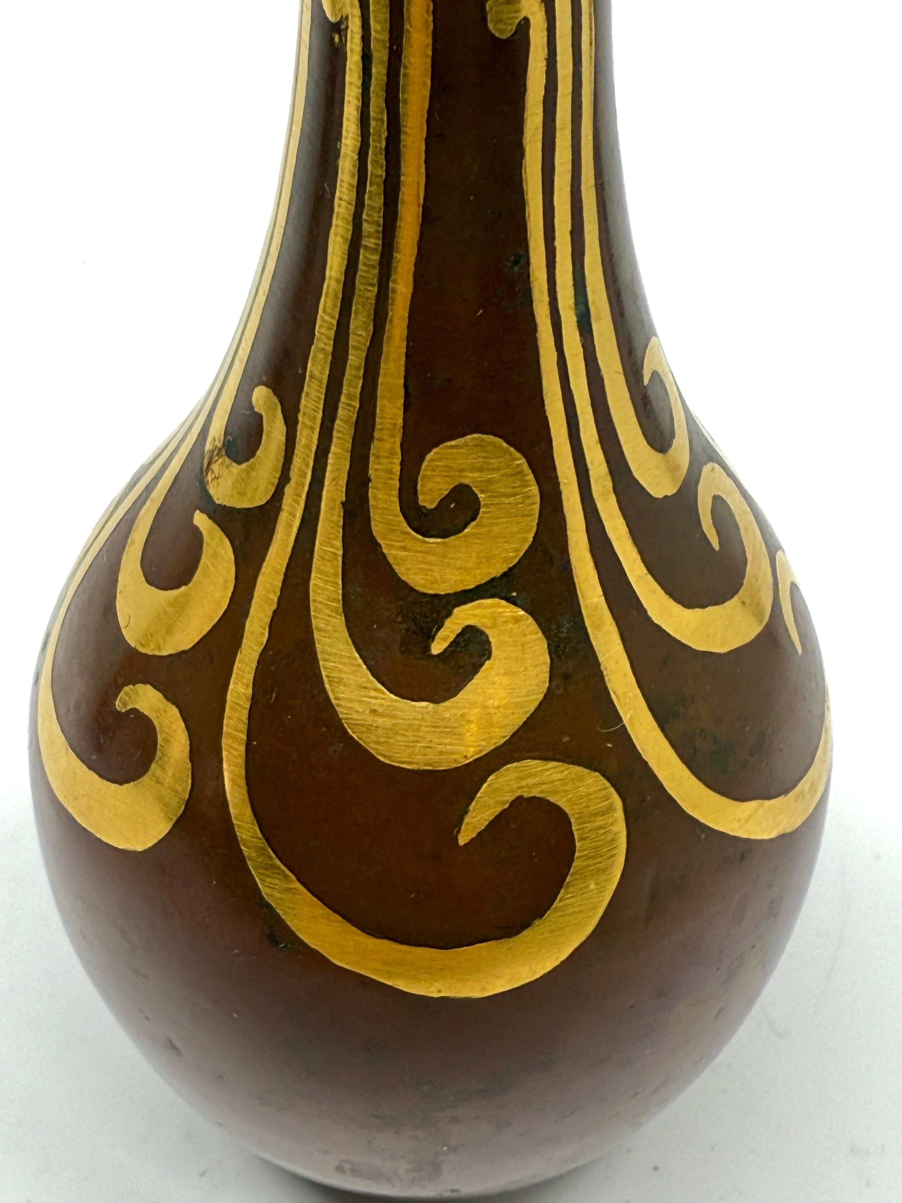Vaso Dinanderie Luc Lanel per Christofle in vendita 10