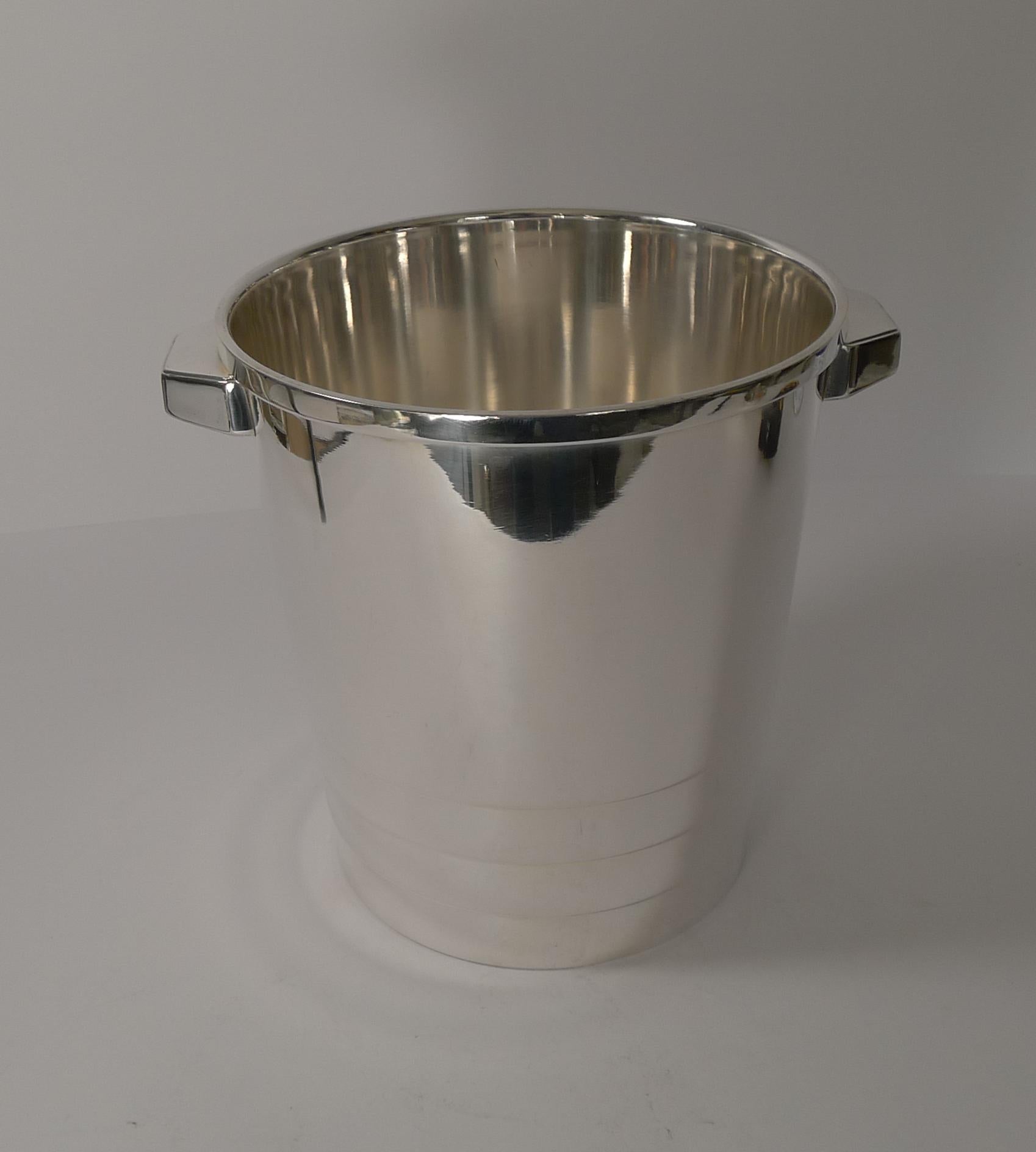 Luc Lanel for Christofle Gallia Collection Champagne Bucket / Wine ...