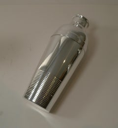 Luc Lanel for Christofle, Ondulations Cocktail Shaker, c.1935