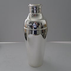 Luc Lanel per Christofle - Shaker da cocktail Ondulations c.1935