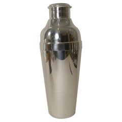 Luc Lanel for Christofle, Ondulations Cocktail Shaker, c.1935