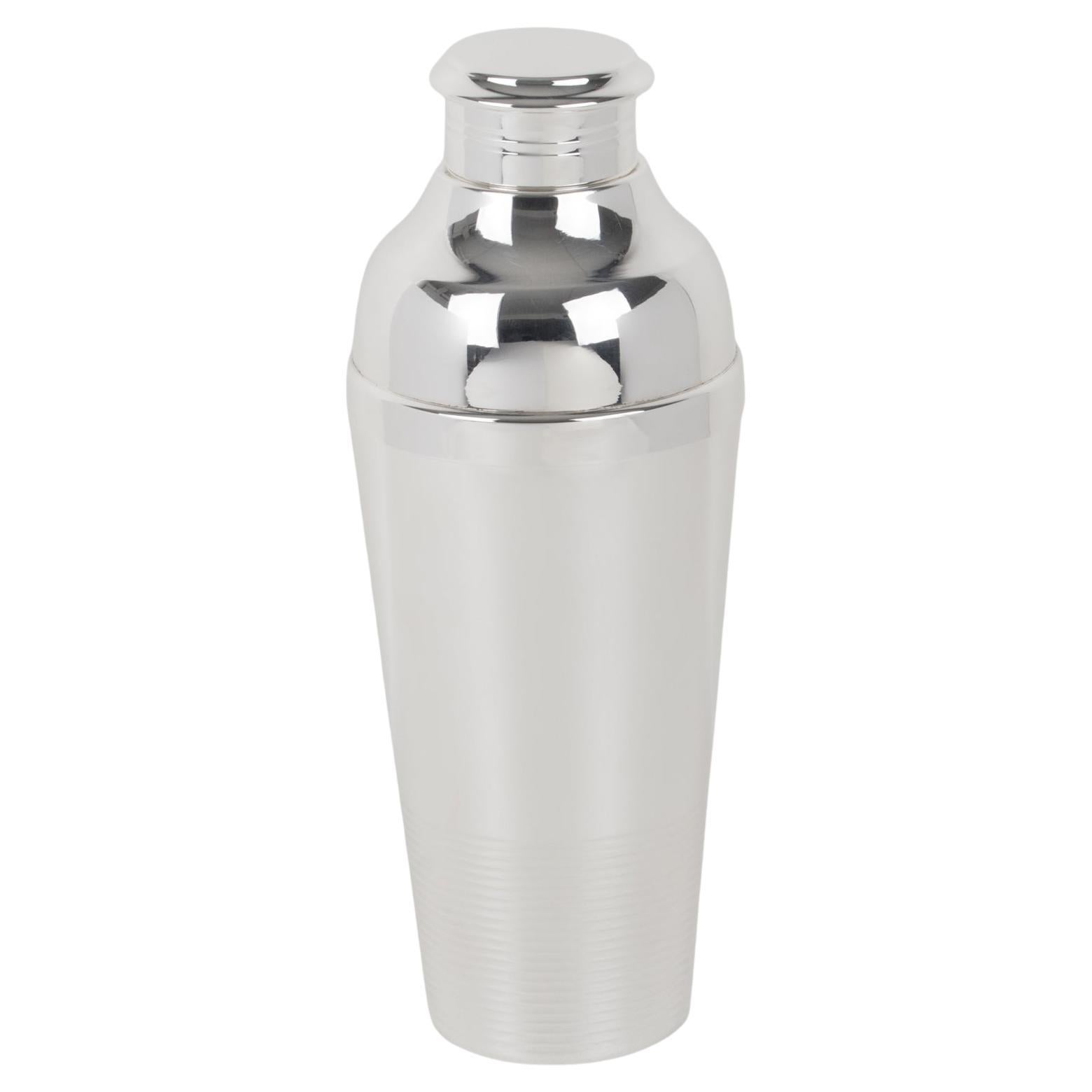 Christofle Cocktail Shaker by Luc Lanel for The Normandy at 1stDibs