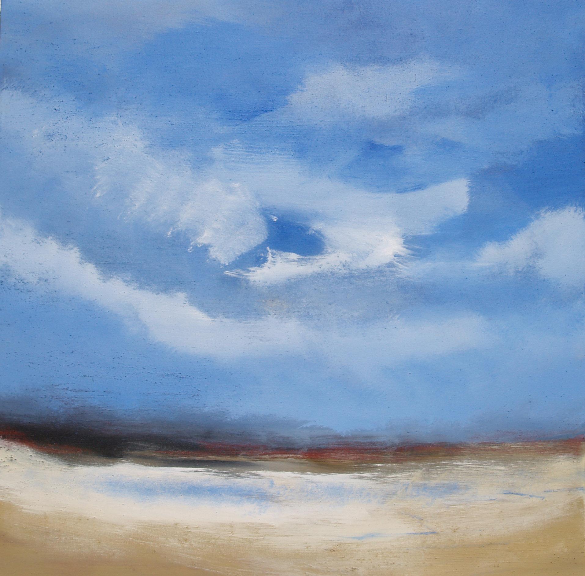 Luc Leestemaker Abstract Painting - 48x48.landscape.2007.04