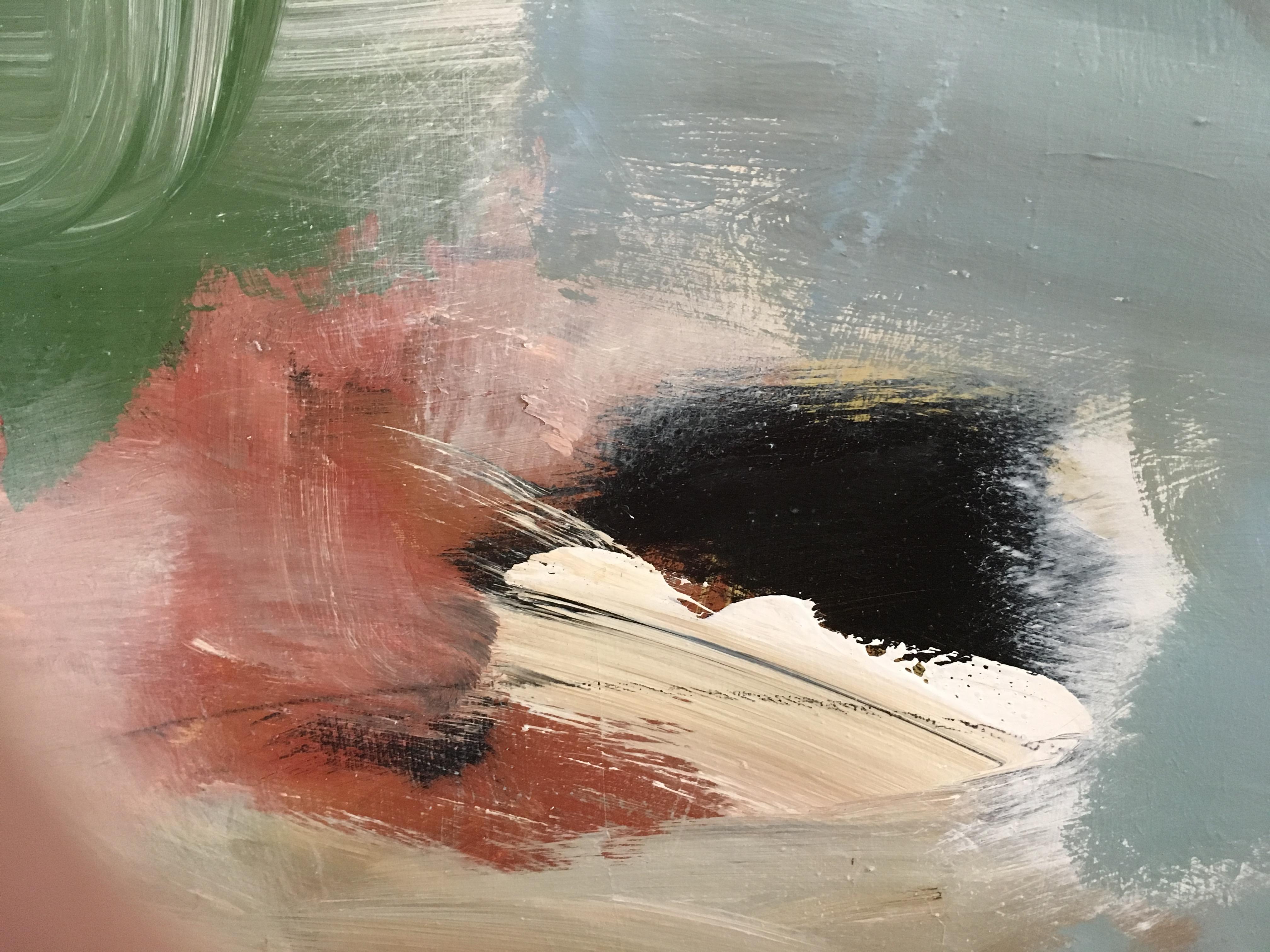 Ascensione 35 - Abstract Painting Grigio di Luc Leestemaker