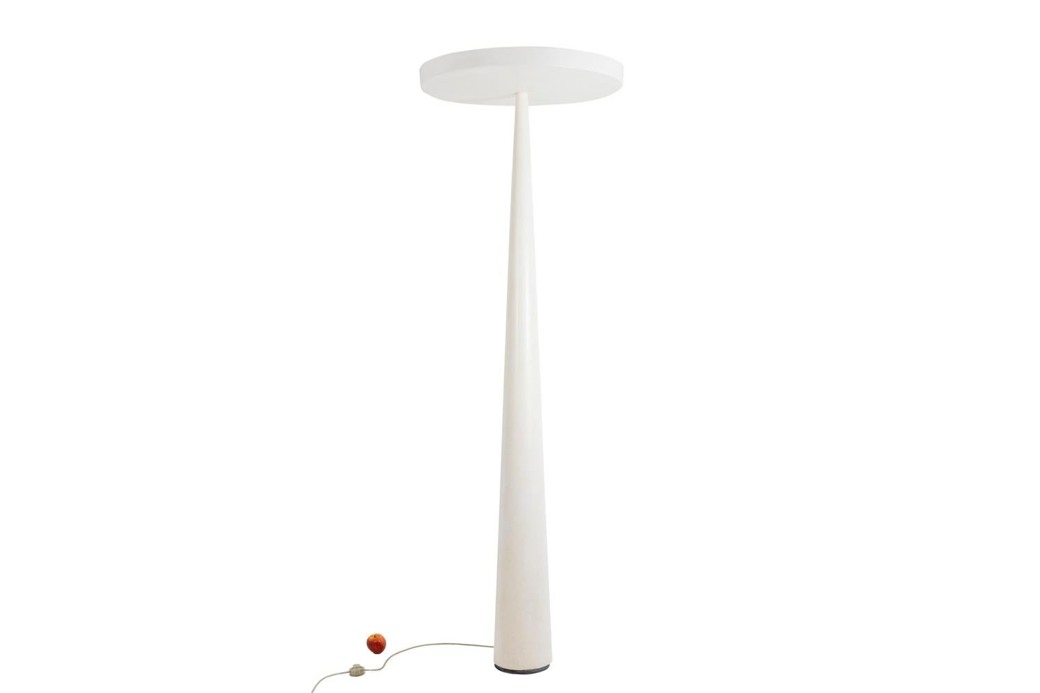Contemporary Luc Ramael Pour Prandina, Floor lamp “Équilibre F33” in Polypropylene