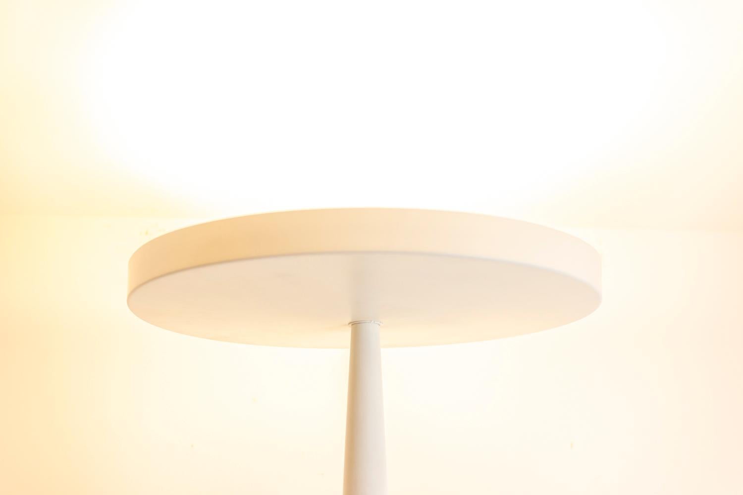 Aluminum Luc Ramael Pour Prandina, Floor lamp “Équilibre F33” in Polypropylene