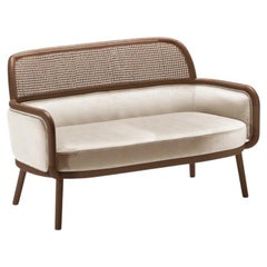 Luc Sofa Large with Beech Ash-056-1 and Boucle Snow