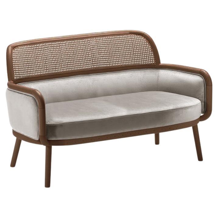 Luc Sofa Large with Beech Ash-056-1 and Paris Mouse