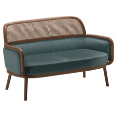 Luc Sofa Groß mit Eschenholz-Asche-056-1 und Teal