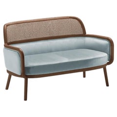 Luc Sofa Small with Beech Ash-056-1 and Paris Safira