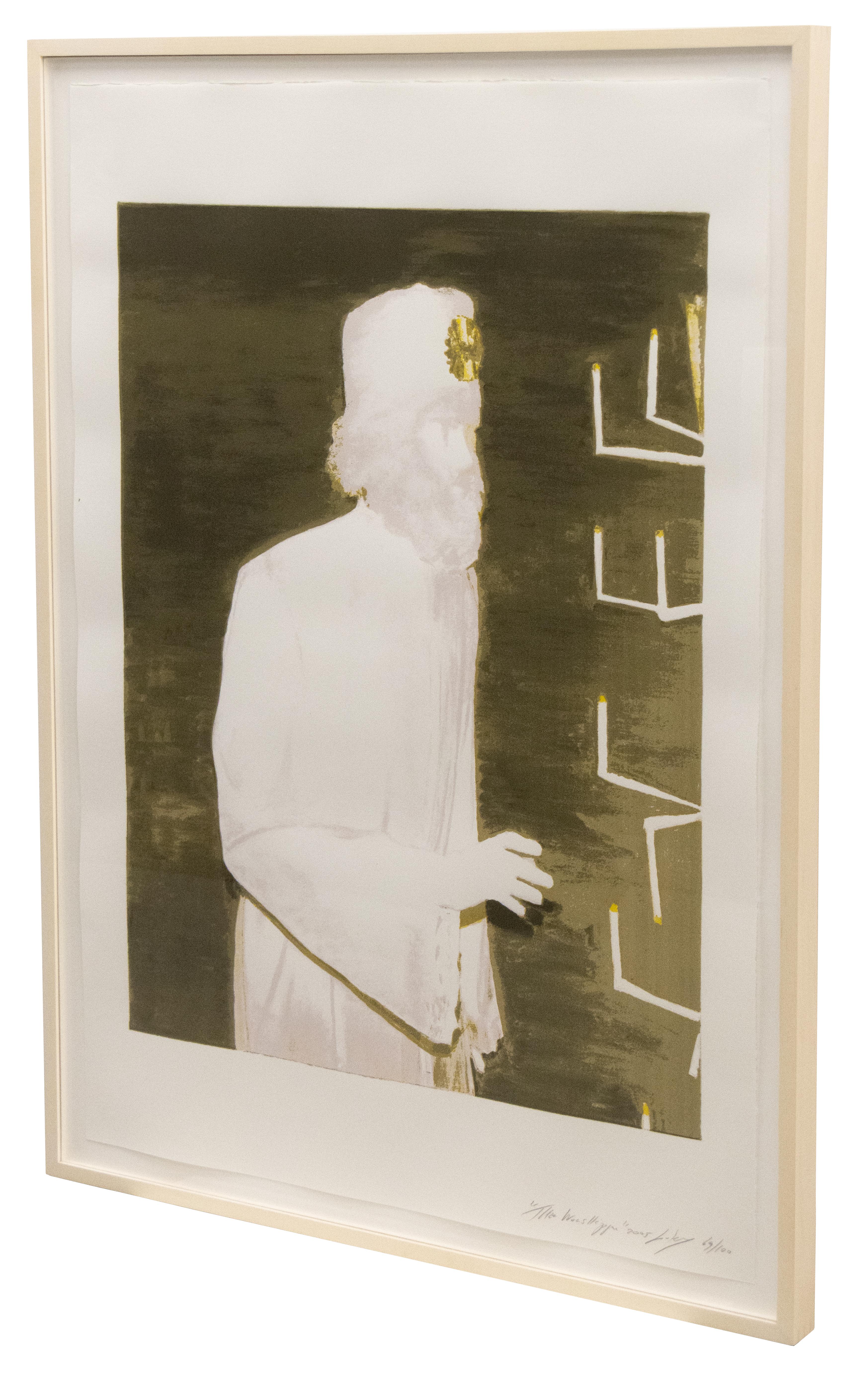 The Worshipper - Contemporary Print by Luc Tuymans