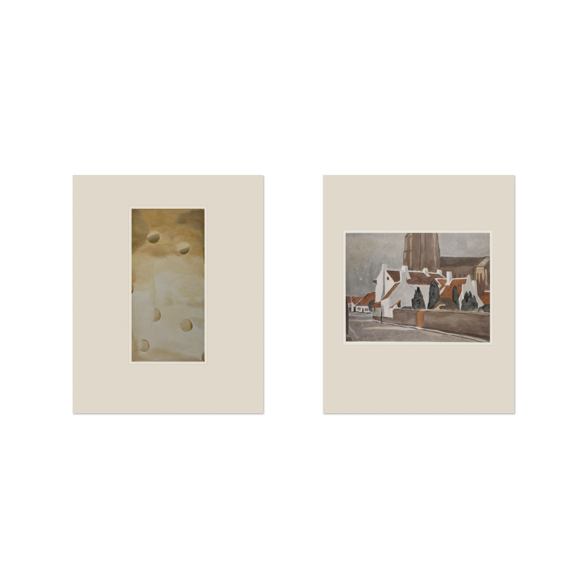 Luc Tuymans (Belgian, b. 1958)
Wenn der Frühling kommt (When Spring Comes), 2007
Medium: Portfolio with 17 digital pigment prints on semi-transparent paper, mounted onto heavy rag paper
Dimensions: 50 x 40 cm (19.75 x 15.75″) each
Edition of 50 + 8