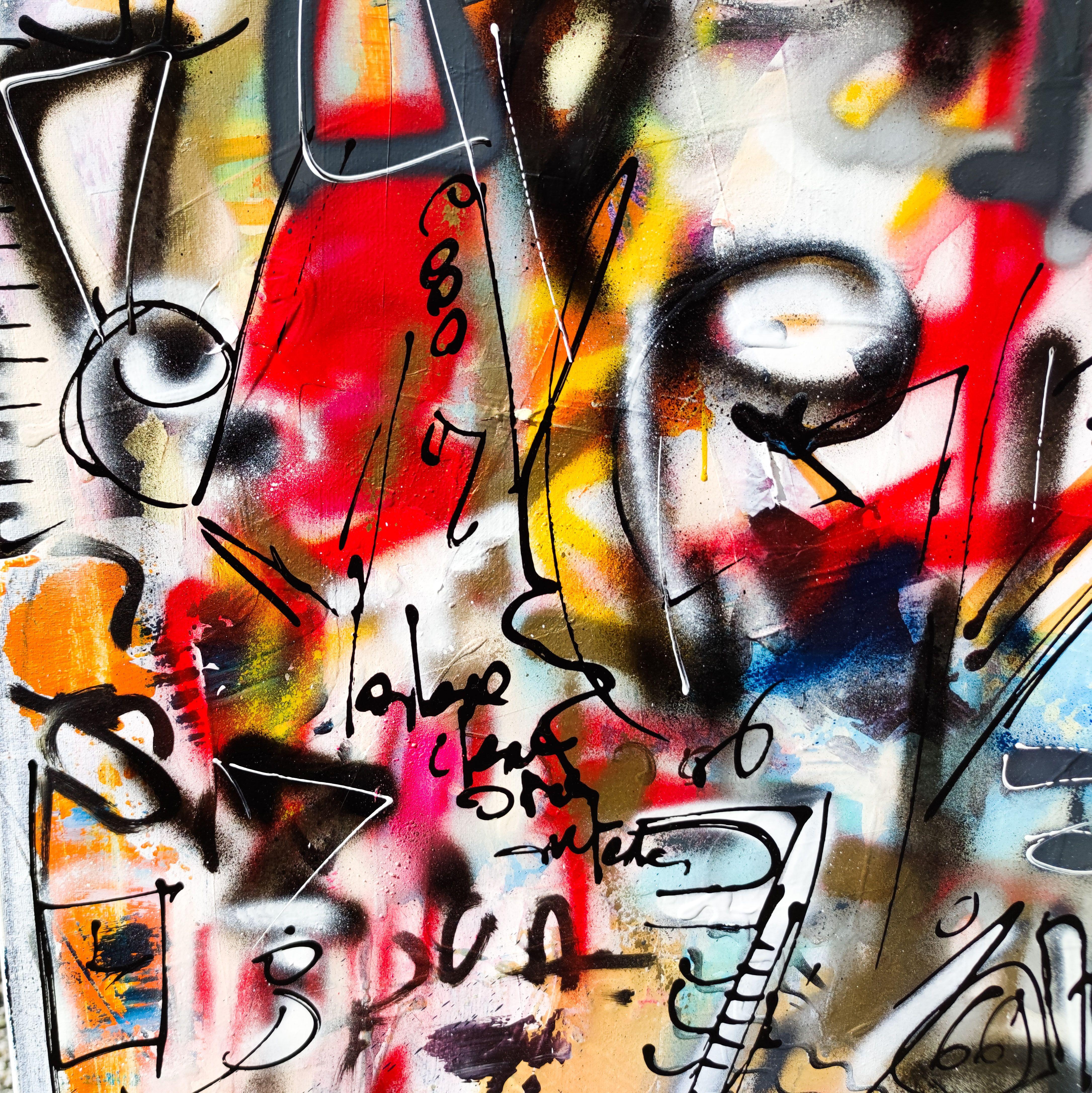 David, Painting, Acrylic on Canvas For Sale 1