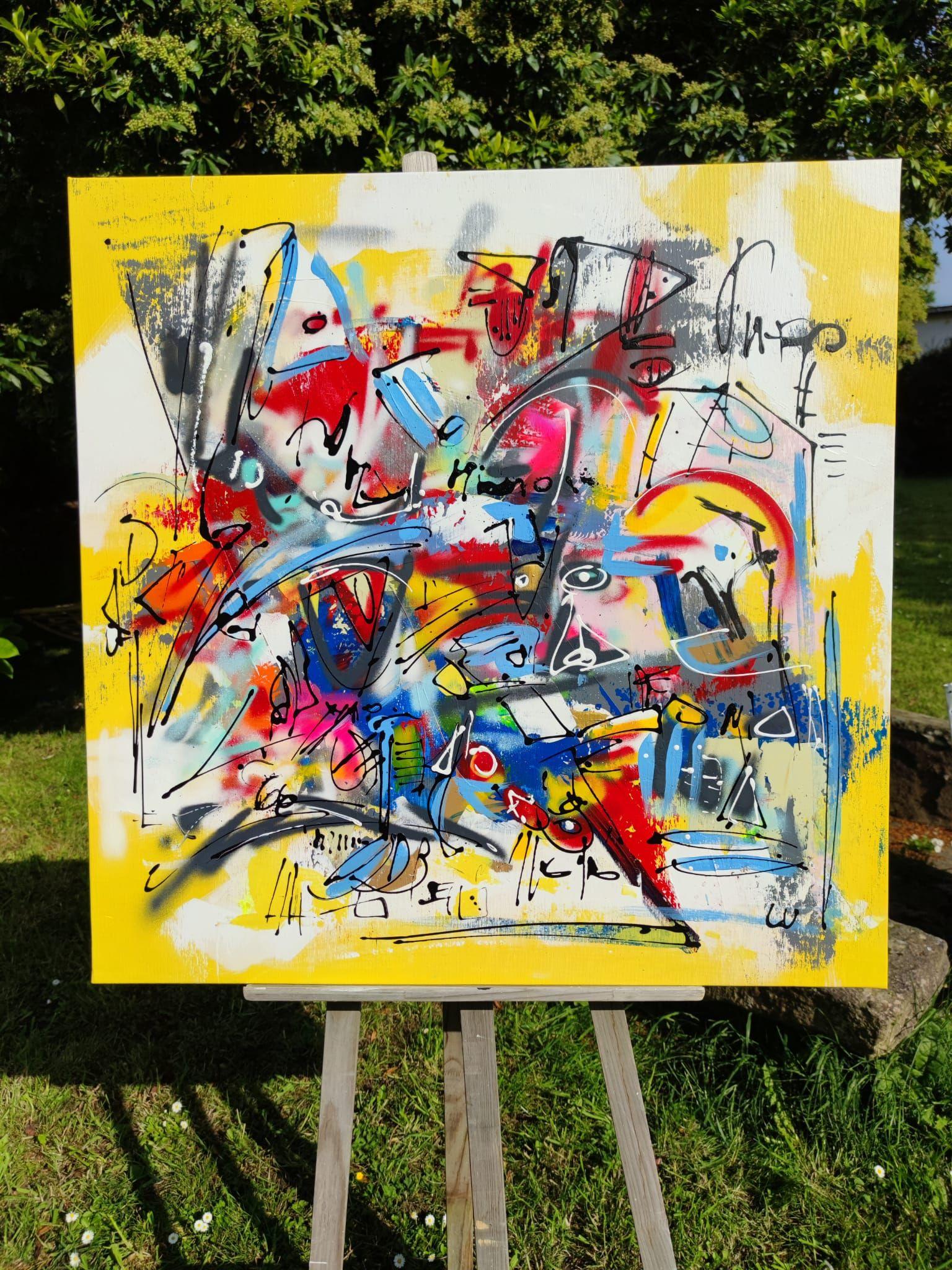 El Dorado, Painting, Acrylic on Canvas For Sale 1