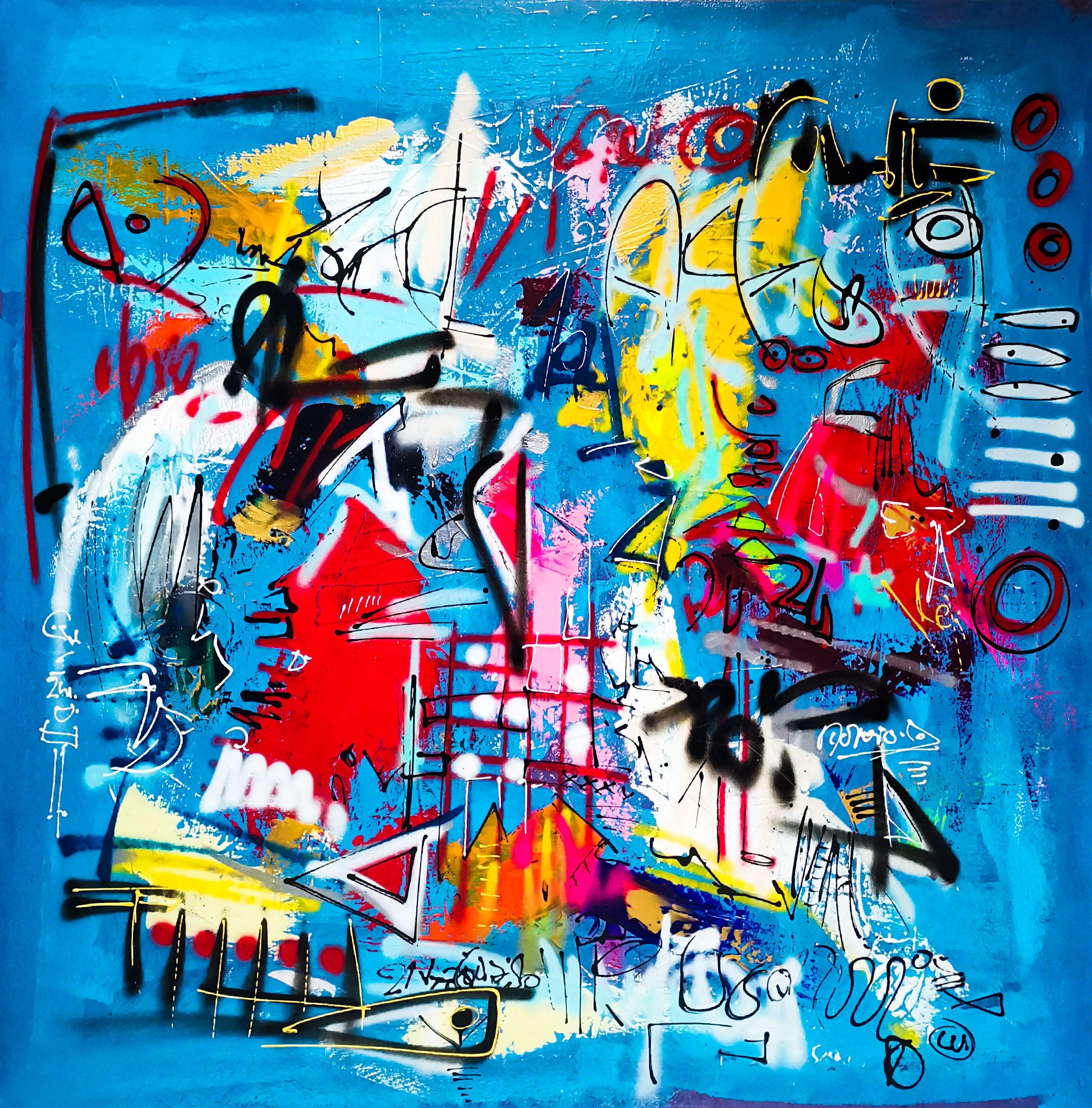 Free Spirit, peinture sur toile