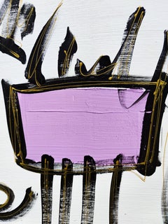 Mauve, Painting, Acrylic on Canvas