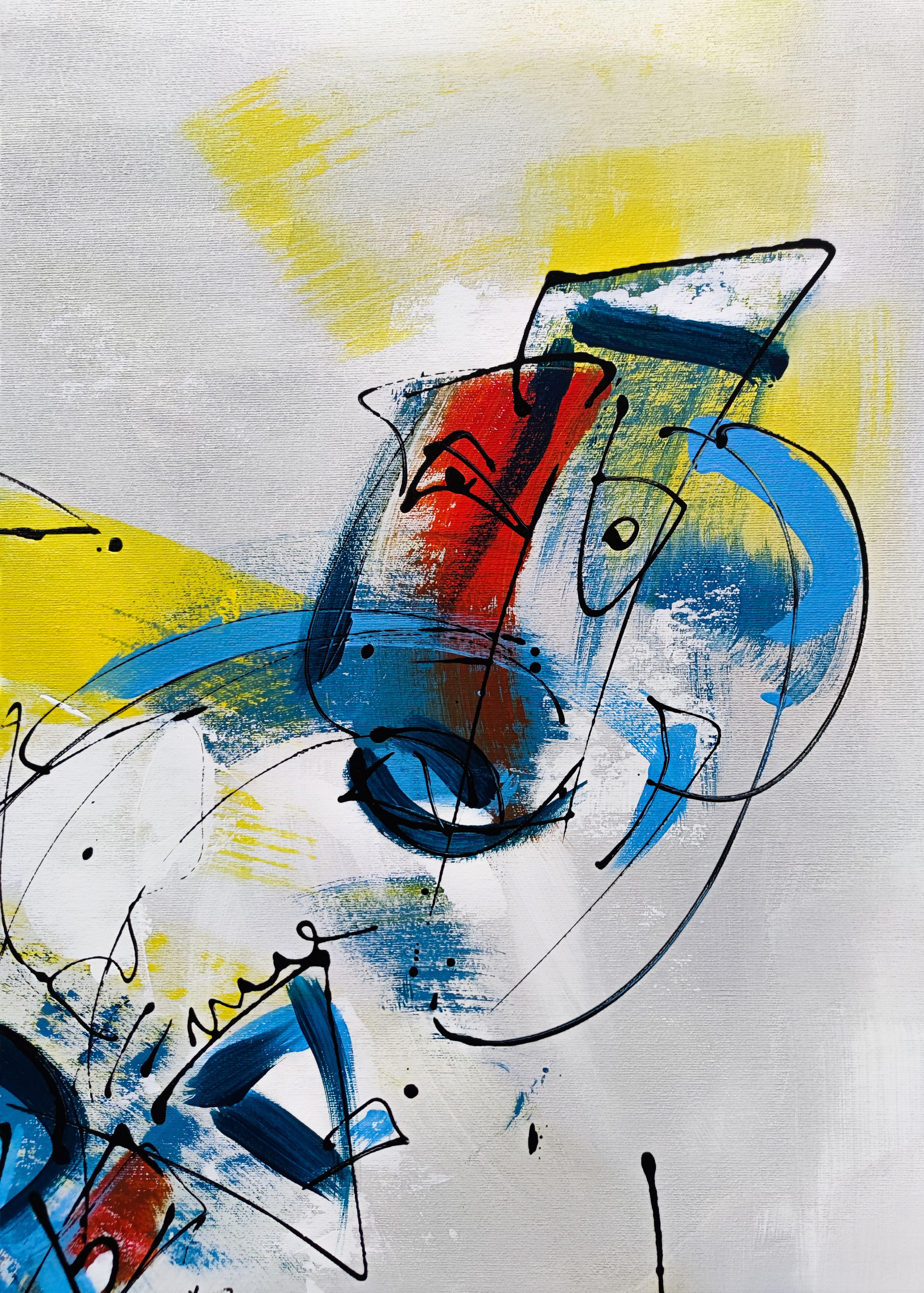 Ouroboros, Painting, Acrylic on Canvas For Sale 1