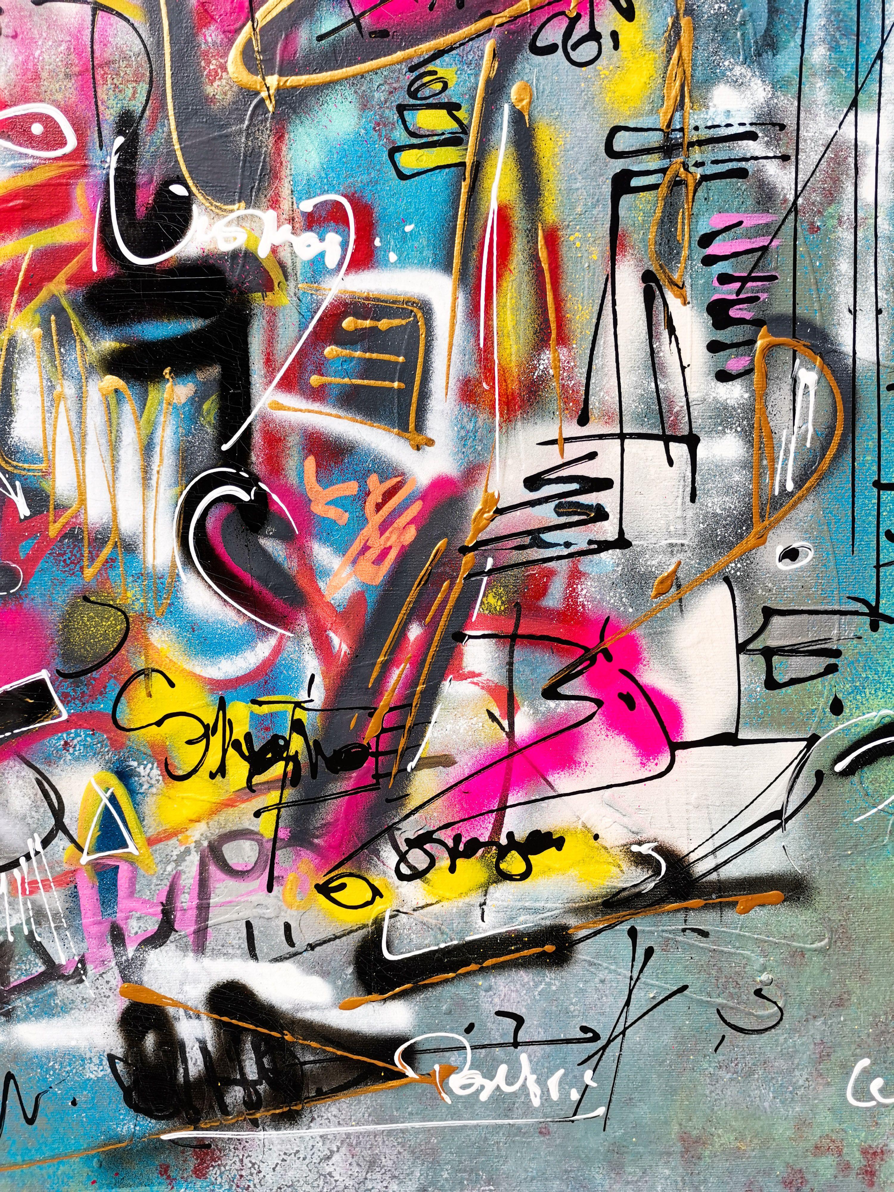 SÃrÃnade, Pittura, Acrilico su tela - Painting di Luc Villard