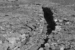 A Fatal Pass, The Trenches. Black and White landscape Photograph