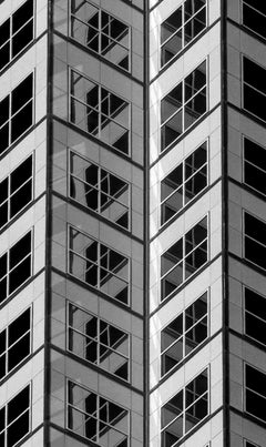 Miami 10partbn2. Black and White Architectural Landscape Photograph