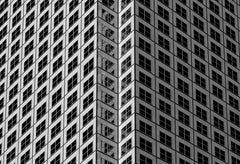 Miami 02-14 10partbn2. Black and White Architectural Photograph